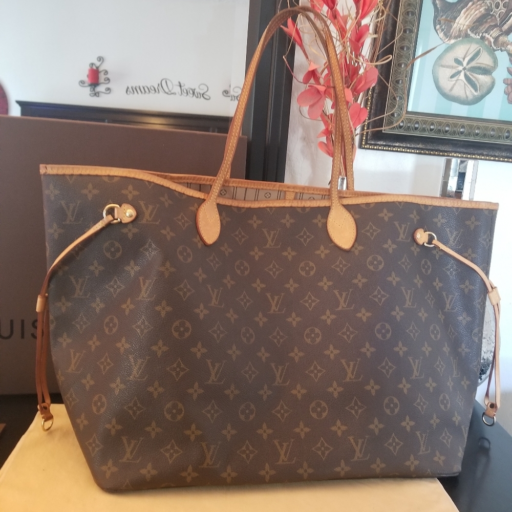Louis Vuitton Neverfull GM lv bag purse monogram